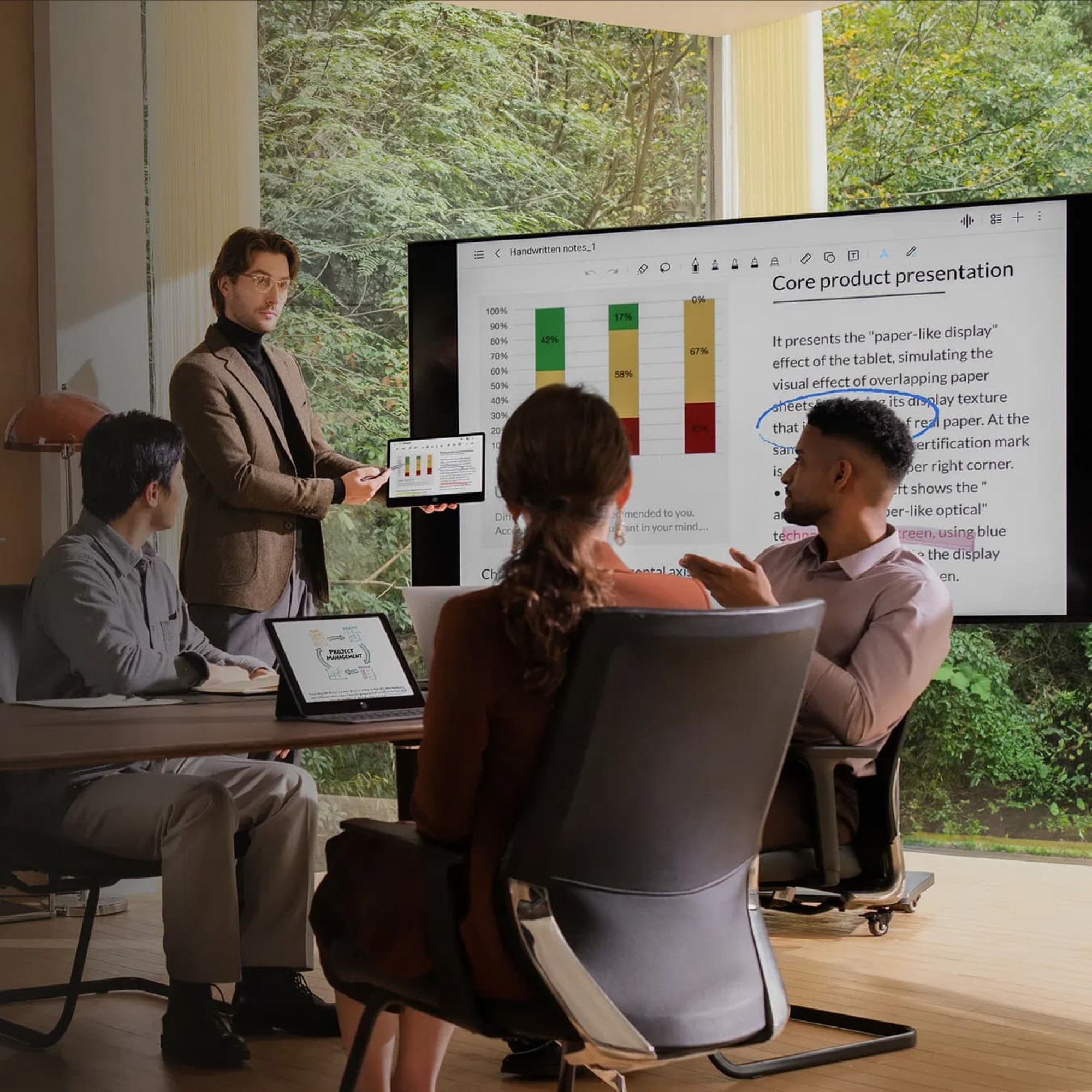 Планшет TCL Note A1 с дисплеем NxtPaper и поддержкой AI